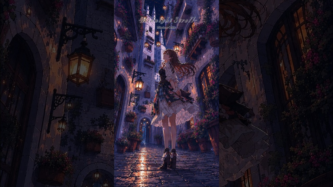 " Midnight Stroll" Märchen × Celtic ふとした時に夜空を見上げる#irish #celtic #fantasy #ファンタジーbgm #ファンタジー #anime