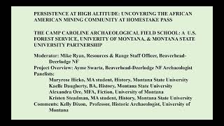 Persistence at High Elevation @MontanaHistoricalSociety