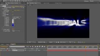 AAE Tutorial: Cool Text (Trapcode Shine Effect)