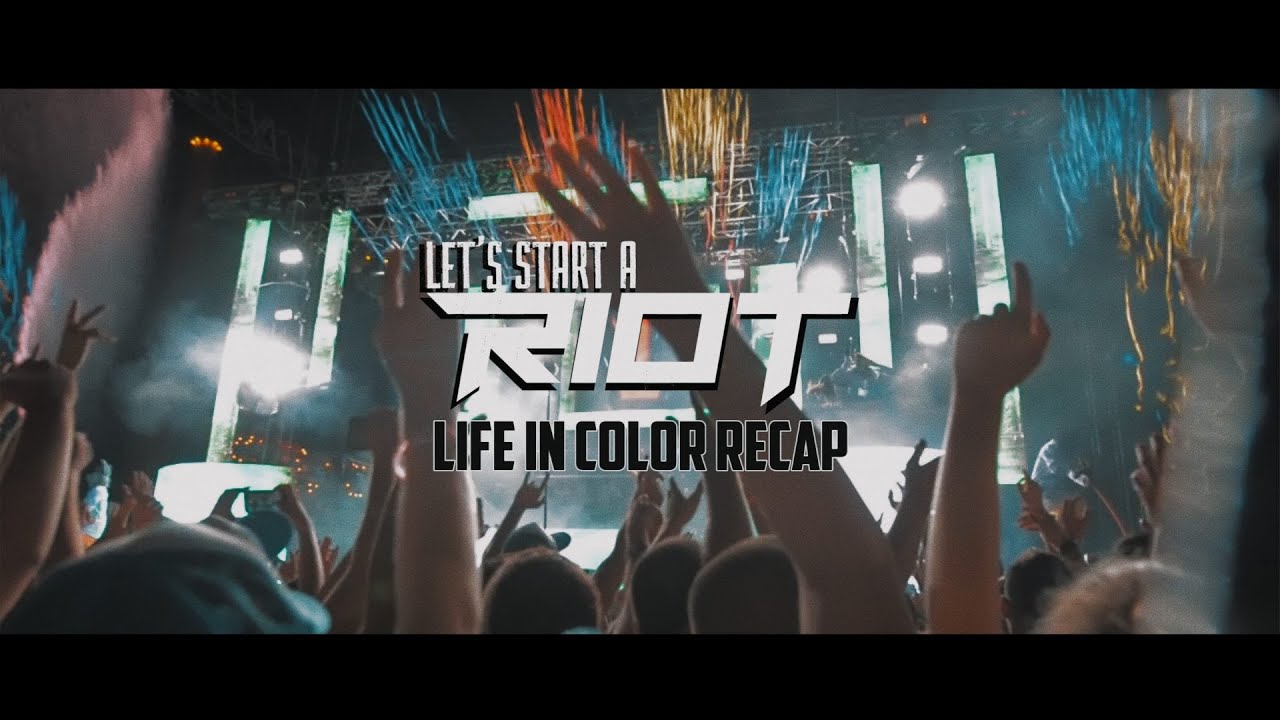 Starting a RIOT at Life In Color YouTube