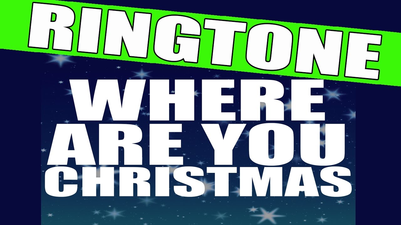 Faith Hill Where Are You Christmas Ringtone YouTube