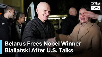 HISTORIC SCENES: Ales Bialiatski Released as U.S. Eases Belarus Sanctions | DRM News | AC1F