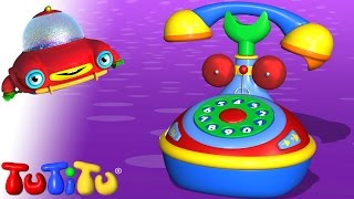 🎁TuTiTu Builds a Telephone - 🤩Fun Toddler Learning with Easy Toy Building Activities🍿