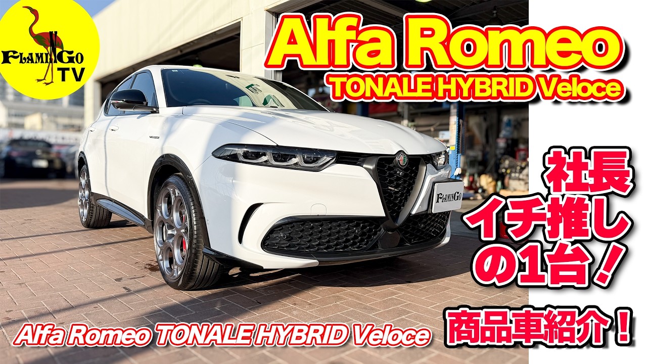 【社長イチ推し！】Alfa Romeo TONALE HYBRID Veloce