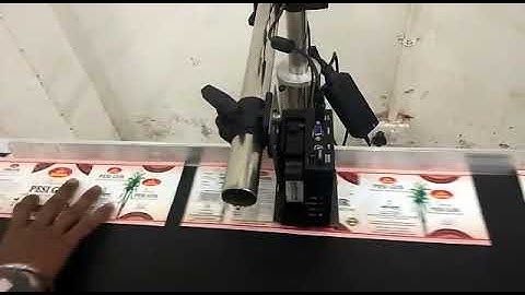 Batch Coding on Conveyor