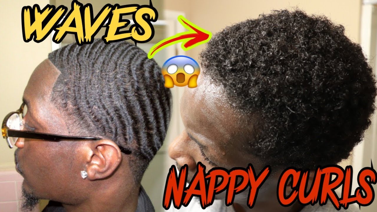 HOW I WENT FROM 360 WAVES TO NAPPY CURLS IN UNDER 3O MINUTES