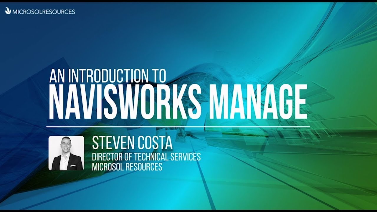 An Introduction To Navisworks Manage Youtube