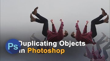 How to duplicate and copy objects in Photoshop