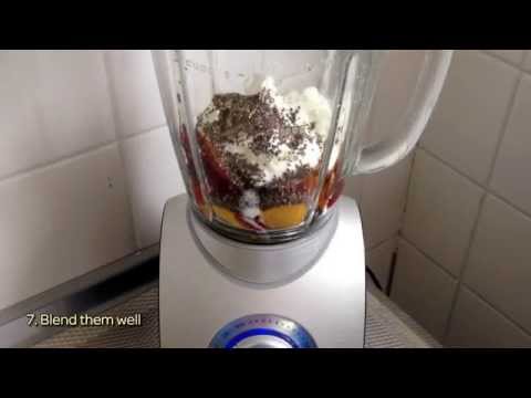 how-to-make-a-rich-omega-3-nectarine-smoothie---diy-tutorial---guidecentral