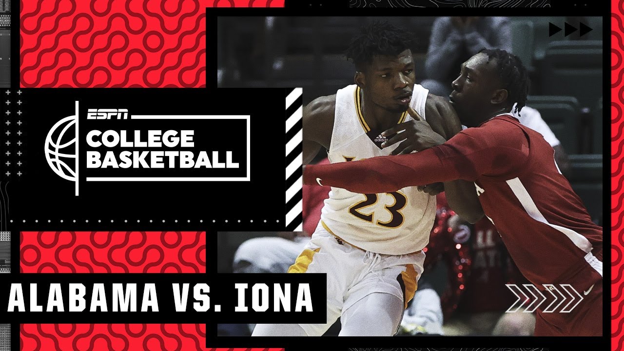 Alabama Crimson Tide vs. Iona Gaels | Full Game Highlights
