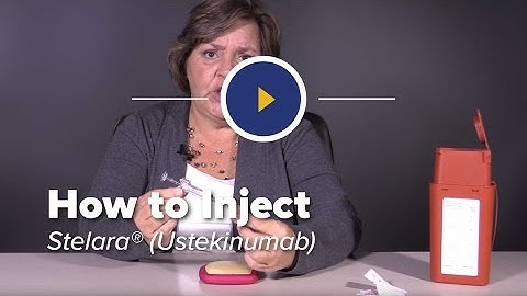 How to Inject Stelara (ustekinumab)