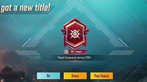 Collecting C2S4 Conqueror Rewards 🌟