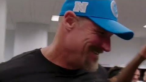 Dan Campbell Gets Emotional When Lions QB Jared Goff Gives him Game Ball in Dallas