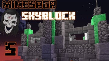 SkyBlock - Iron Farm Rework [Episode 5] Minesaga