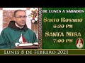 ⛪ Rosario y Santa Misa ⚜️ Lunes 8 de Febrero 6:30 PM POR TUS INTENCIONES