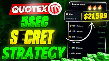 Quotex 5 Second Strategy | Binary Options Strategy