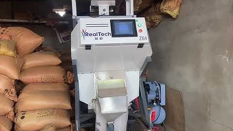 RealTech Color Sorter Machine for Almond ，How to sort Almond