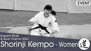 Shorinji Kempo Demonstration - Women Kumi Embu - Kagami Biraki 2022 - 2/3