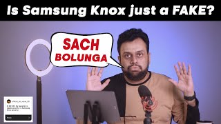 Is Samsung Knox Security Fake? Samsung Knox Security VS iPhone Security #imdyclips