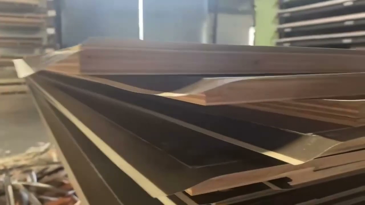 【ACEALL WOOD】 Luxury Gray Melamine Plywood