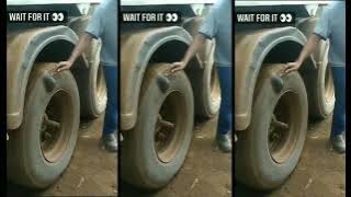 Truck Tyre Blast Reels Video Editing//original audio reels video//New Viral Video// Sahil Mark //