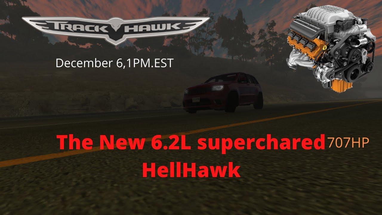 [ BEAMNG DRIVE MOD ] NEW Jeep Grand Cherokee TrackHawk 6.2L HELLCAT ...