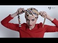 Nj cration paris headwear  chapilie collection  how to put on a turban