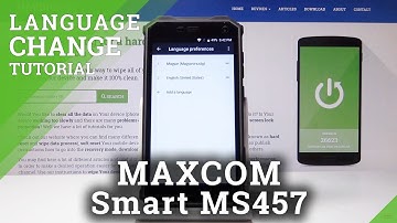 How to Change Language in MAXCOM Smart MS457 Strong - Region Settings