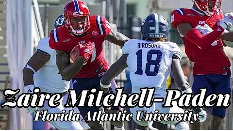 Zaire Mitchell-Paden TE FULL 2021 Season Highlight...