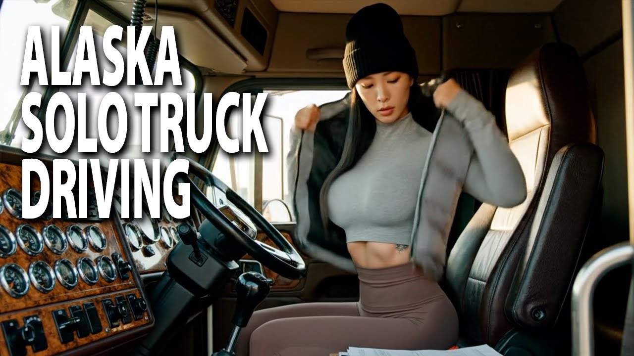 Heavy Load Through Alaska's Deadliest Storm | Solo Female Truck Driver Survival