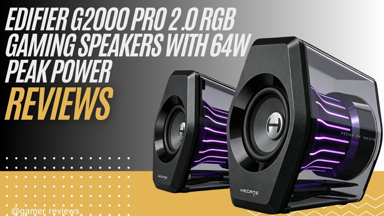 スピーカー・ウーファー Edifier G2000 Pro 64W RGB Amazon.co.jp: Edifier 【エディファイア】 G2000 Pro 64W RGB 音光