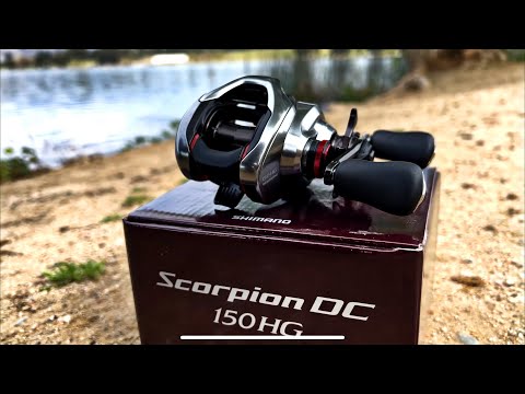 Shimano Scorpion DC Unboxing/Testing (JDM Reel) 