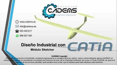 Curso de Diseño con CATIA (Sketch o Croquizado - Parte 5) - CADEMS Advanced Engineering Center