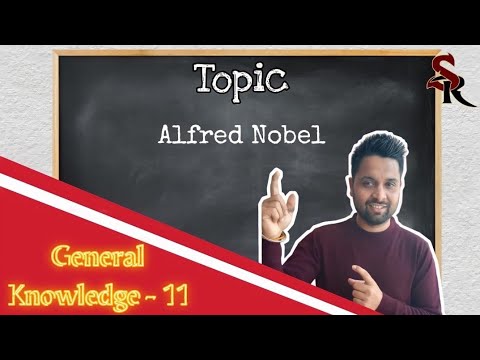 Vídeo: 11 Ideias Para Alfred Nobel