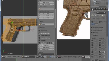 How to make a gun in blender GLSL part 2