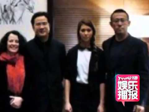 姜文19岁女儿姜一郎曝光 混血美女明星范儿十足 130323 高清