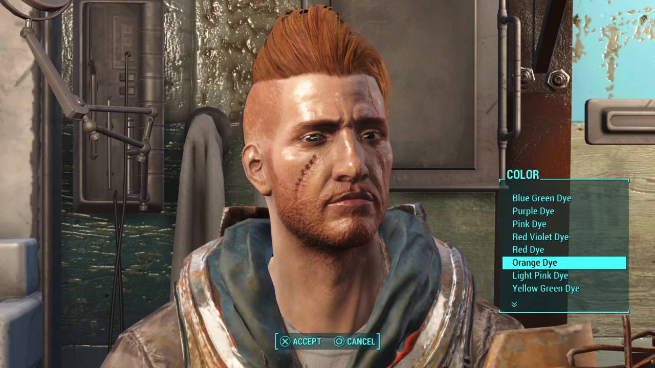 Fallout 4 Nuka World New Hair Style And Hair Dye Male YouTube Fallout 4 Nuka World New Hair Style And Hair Dye Male YouTube