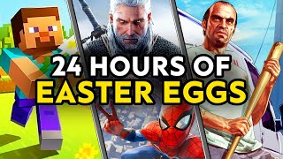 24 HOURS of Video Game Easter Eggs