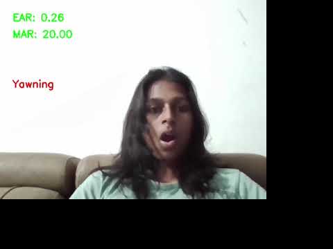 DriveAlert - Real Time Driver Drowsiness and Yawning Detection | Python projects | Engineering