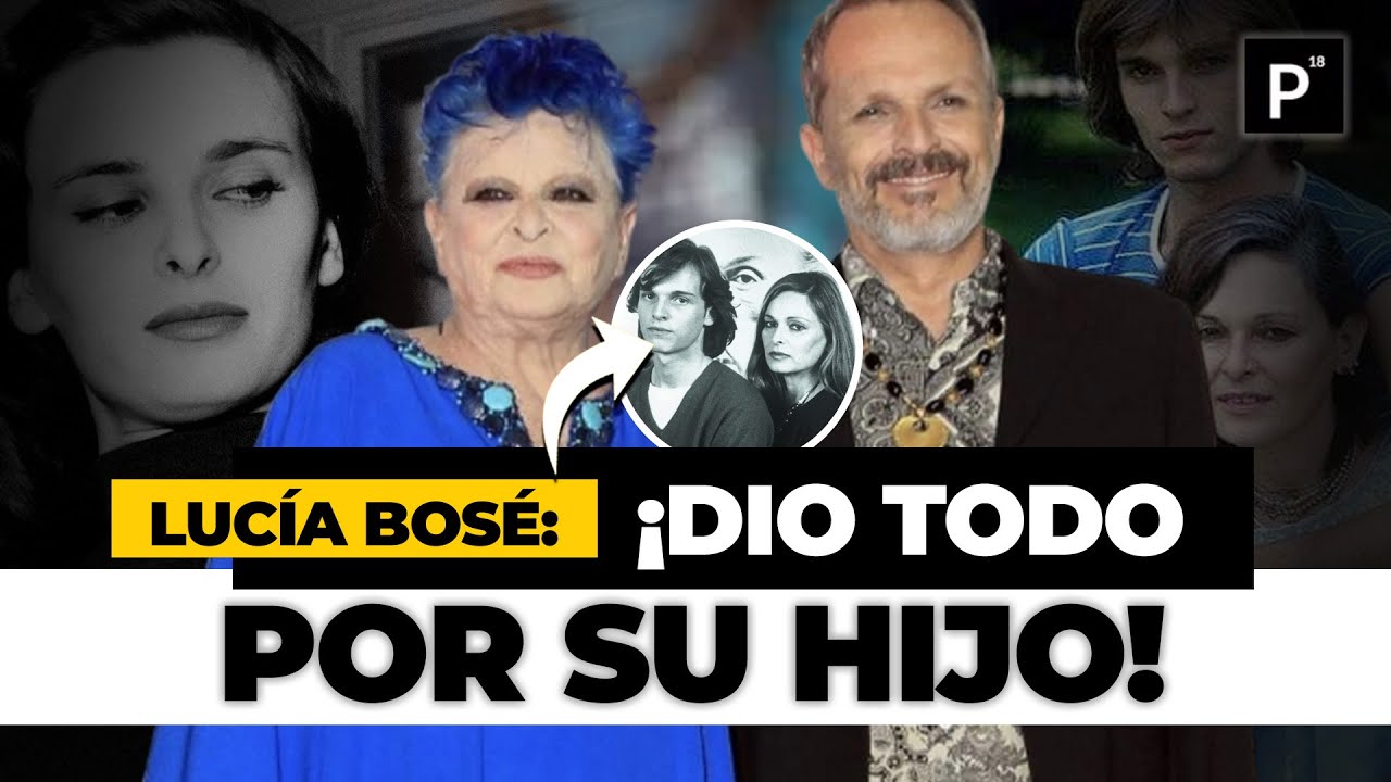 LUCÍA BOSÉ, la MADRE que NUNCA ABANDONÓ a MIGUEL BOSÉ