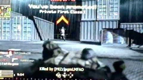 call of duty 4: To level 55 like a boss episode#1