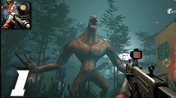 Zombie  Hunter D-Day : Tutorial Gameplay Walkthrough  (Android ios) part 1