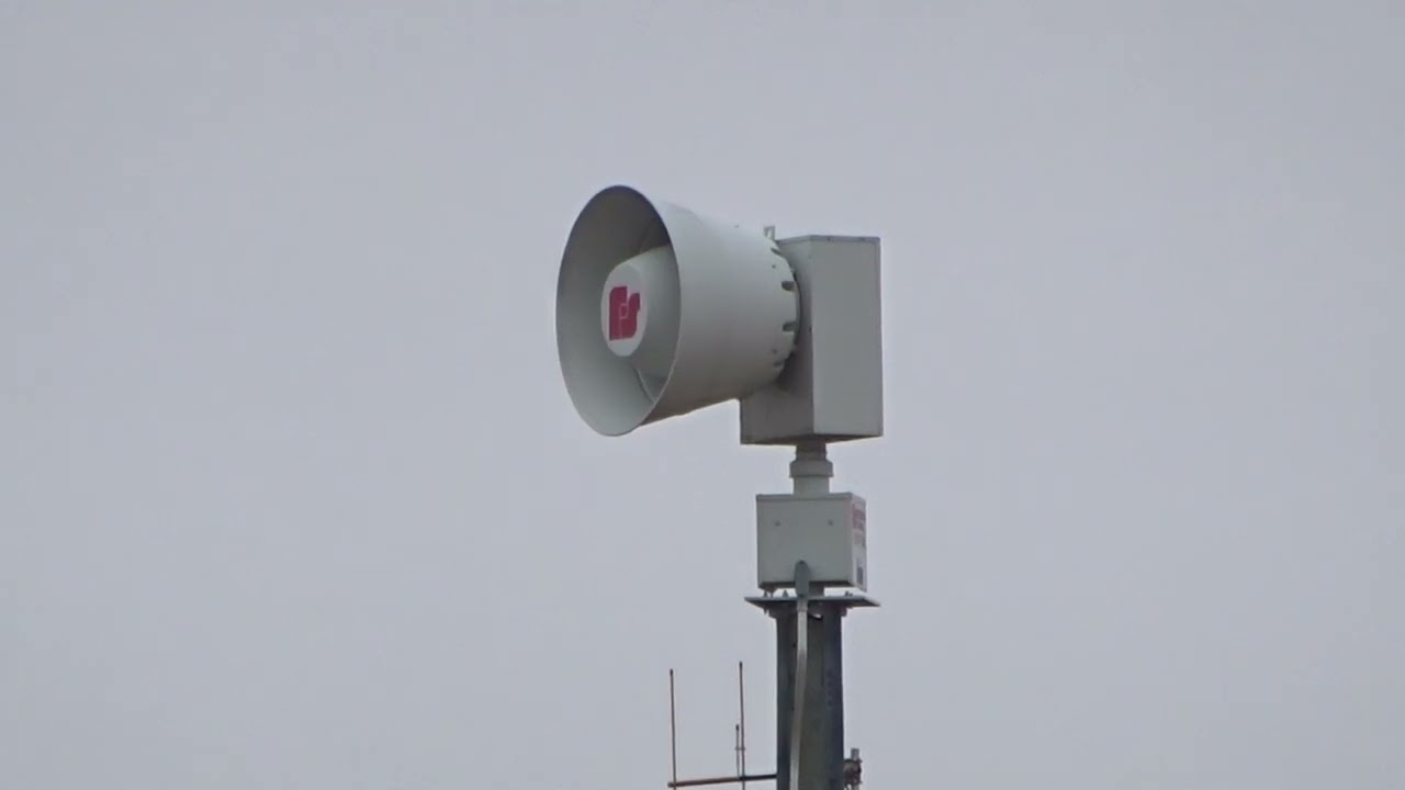 Federal Signal 2001-130 Siren Test At Johnsburg, IL 3/3/26