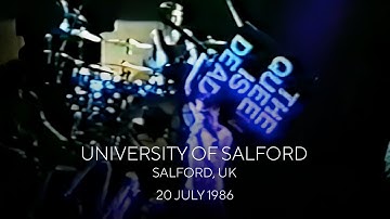 The Smiths - Live at the University of Salford, Salford, UK - 20 July 1986 • 4K