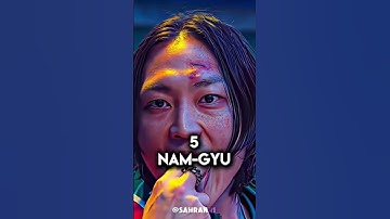 Top 10 Strongest Characters From Squid Game Series #squidgame3 #squidgame #squidgameedit #squidgame2