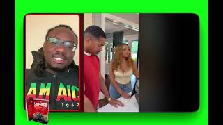 Anthony did you get the flowers to cause problems with Iman! Shayla - Kountry Wayne