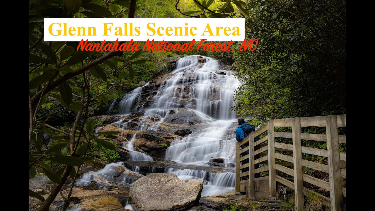 EPIC Waterfalls at Glenn Falls Scenic Area | Nantahala National Forest | North Carolina