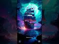 [David] Premium Mystical Pirate Ship Under The Moon (Video) - Samsung Theme