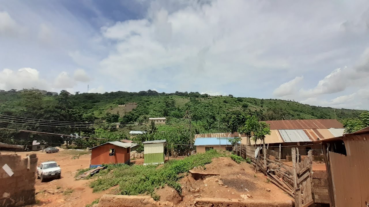 Ghana: Driving On A Bumpy Road To Berekuso| Eastern Region - YouTube