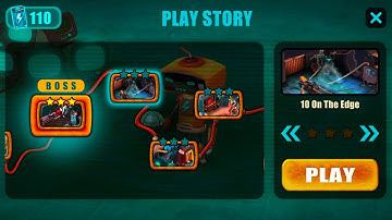 Tiny Robots level 10 On the Edge